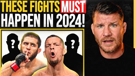 BISPING TOP 5 UFC Fights That MUST HAPPEN In 2024 YouTube