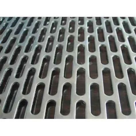 Slot Hole Stainless Steel Perforated Sheet For Industrial At Rs Sq