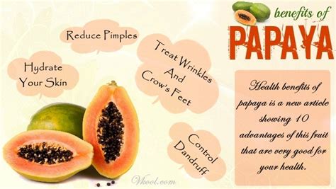 Top Healthy Benefits Of Papaya Papita For Skin And Health