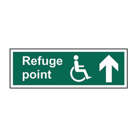 Centurion Europe Refuge Point Arrow Up Rpvc300x 100mm Ssf 964 9614x