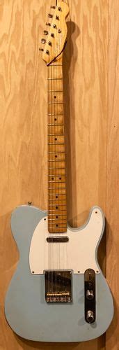 2021 Fender Limited Edition Vintera Road Worn 50s Telecaster Sonic Blue Guitars Electric