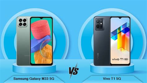 Samsung Galaxy M33 5g Vs Vivo T1 5g Full Comparison Full Specifications Youtube