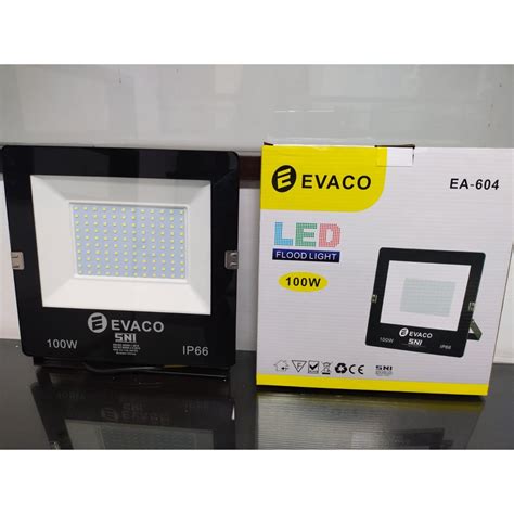 Jual Evaco Flood Light Lampu Tembak Lampu Sorot Sni Led W Ip