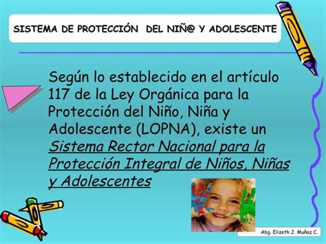 Sistema De Protección Del Niñoiafjsr Ppt