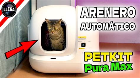 Arenero Autom Tico Para Gatos Con Autolimpieza Y Sin Olores