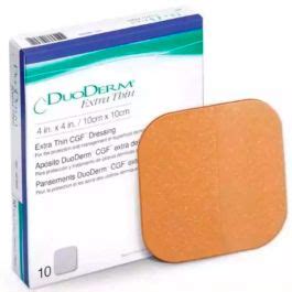 Curativo Duoderm Extra Thin Adesivo 10Cmx10Cm