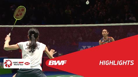 Yonex All England Open 2018 Badminton Ws Qf Highlights Bwf 2018 Youtube