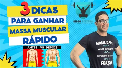 Como Ganhar Massa Muscular Muito Mais Rápido Youtube