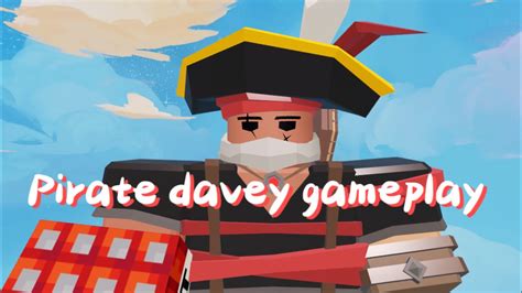 Using Pirate Davey In V Roblox Bedwars Youtube