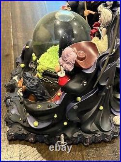 Disney Park The Art Of Disney Villains Musical Snow Globe Maleficent