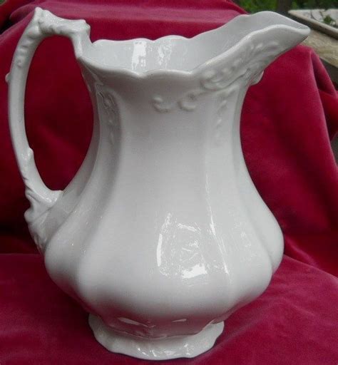 Johnson Brothers Royal Ironstone China Hand Washing Pitcher White