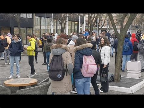 PROTEST SREDNJOŠKOLACA ZBOG EU MATURE YouTube
