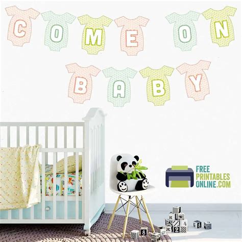 Printable Baby Shower Banners - Free Printables Online