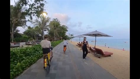 Bali Pantai Sanur Jalan Dan Main Sepeda YouTube