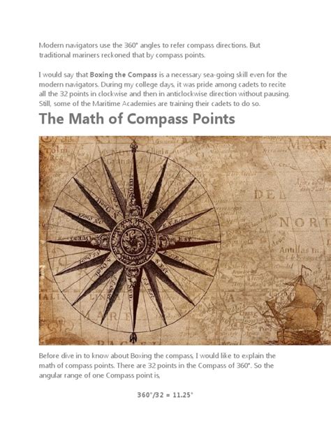 Boxing Of Compass Pdf Angle Rotation