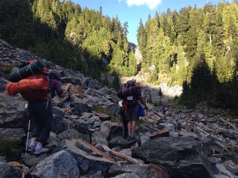 Boulder Lake Hiking Trail Darrington Washington