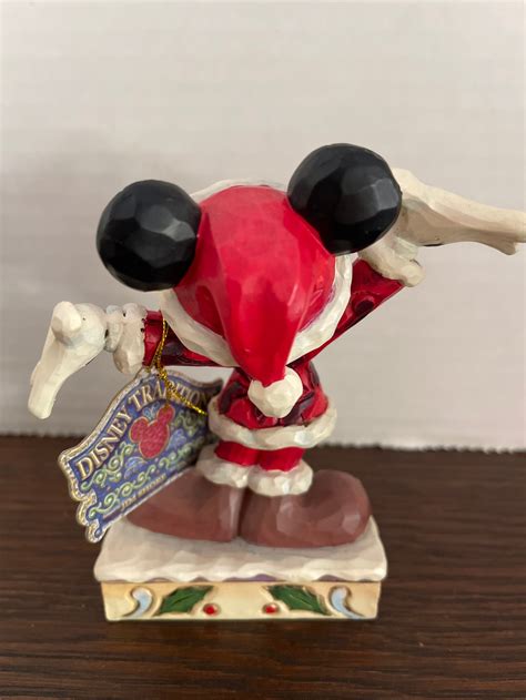 Jim Shore Mickey Mouse Santa - Etsy