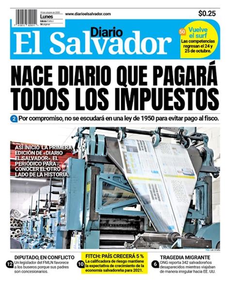 Las Portadas Que Diario El Salvador Regal Al Bukelismo Revista