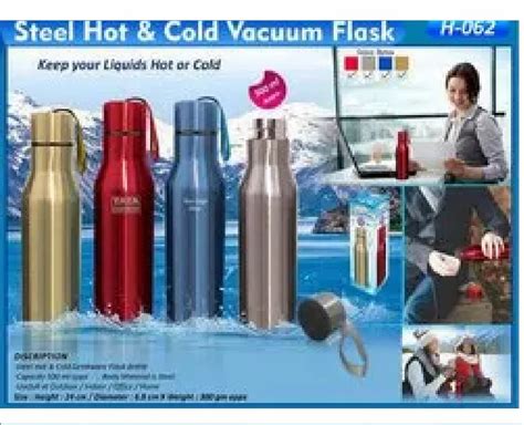 Stainless Steel Hot And Cold Flask Bottle At Best Price In Bengaluru Id
