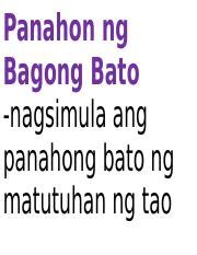 Anong Natutunan Ng Mga Sinaunang Pilipino Noong Panahon Ng Bagong Bato