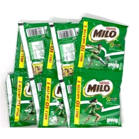 Jual Susu Milo Sachet 1 Renceng Shopee Indonesia