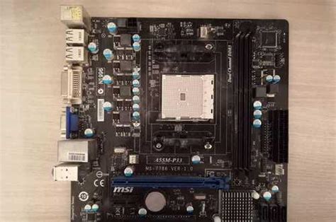 Материнская плата MSI FM1, процессор athlon II x4 | Festima.Ru ...