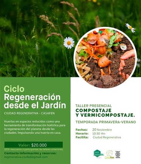 Taller Compostaje Y Vermicompostaje Casafen