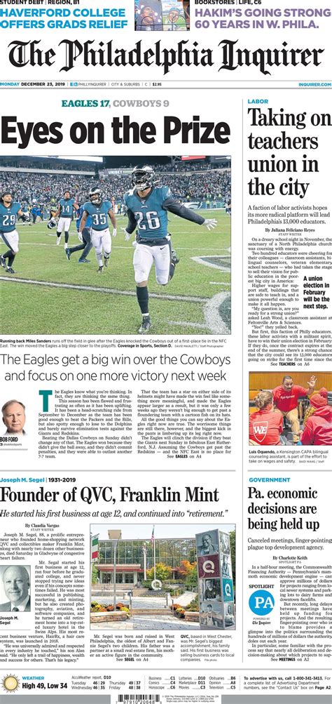 philly inquirer subscriber services 7