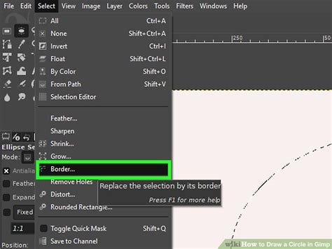 How To Draw A Circle In Gimp With Pictures Wikihow