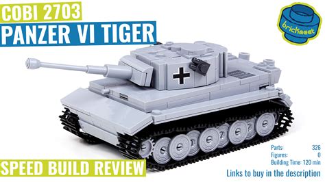 Cobi Panzer Vi Tiger Scale Speed Build Review Brickmeet En