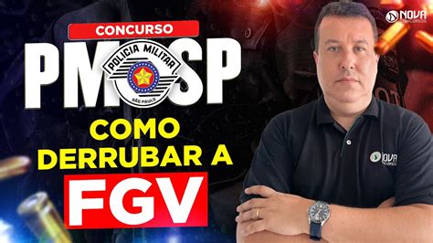 Concurso Pmsp Derrubando A Banca Fgv Youtube