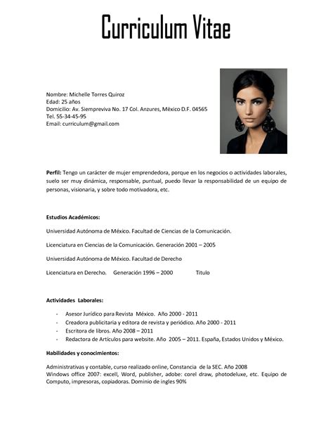 Curriculum Vitae - Fotolip