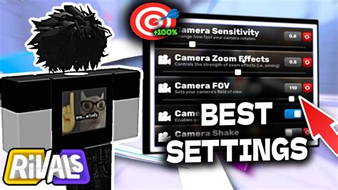 These Settings Will Give You Aimbot Roblox Rivals Youtube