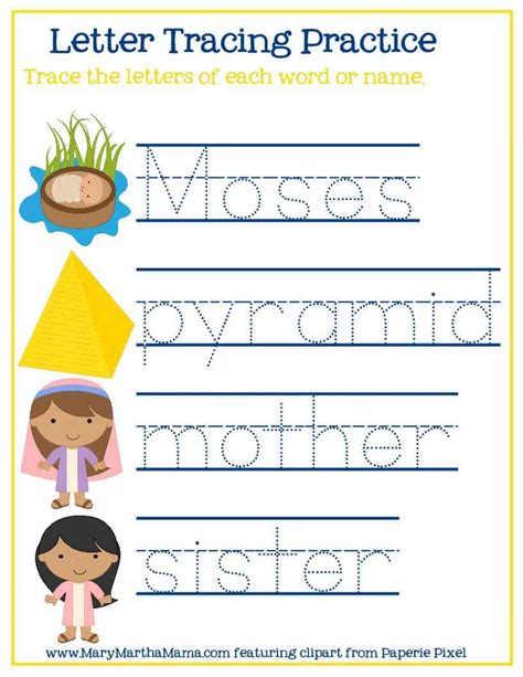 Baby Moses Activities For Prek And Early Elementary Mary Martha Mama