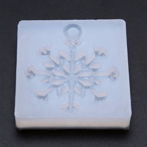 Snowflake Silicone Mold Epoxy Resin Mold Jewelry Making Craft Etsy