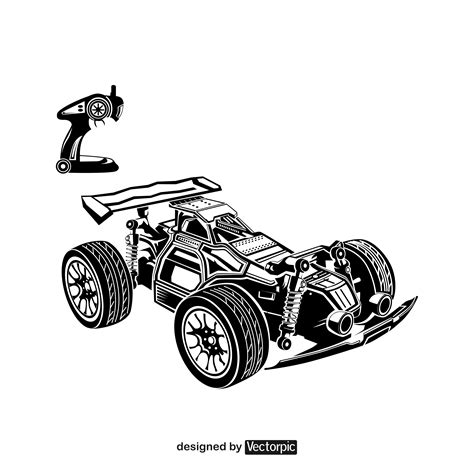 Design Buggy Rtr Rc Car Free Vector VECTORPIC