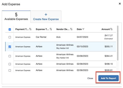 How Do I Create An Expense Report Expense Claim Sap Concur