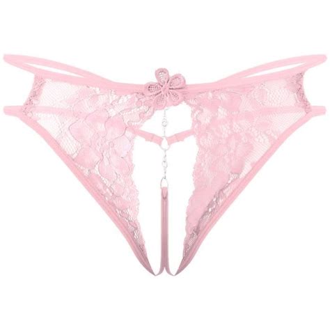 Iixpin Homme Sissy String Ouvert Sexy Dentelle Tanga G String T Back