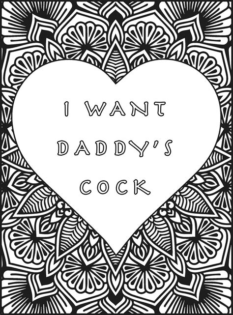 Erotic Coloring Page Ddlg Coloring Page Adult Coloring Page Naughty Coloring Kinky Coloring