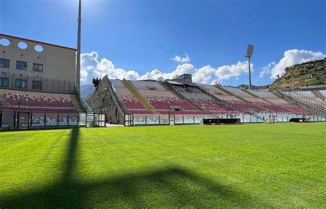 Messina Stadio Scoglio concessa l agibilità l impianto potrà