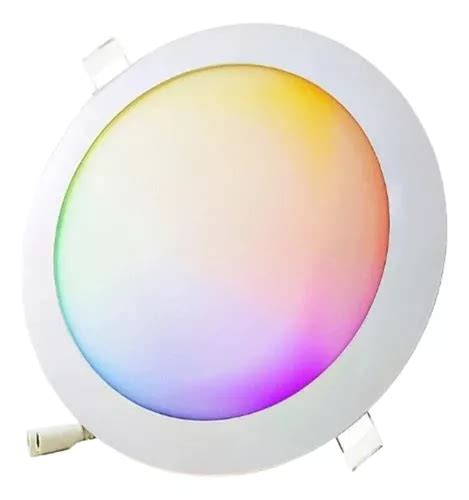 Plafon Luminaria Led 18w Embutir Redondo Rgb Cct Smart Wifi Frete grátis