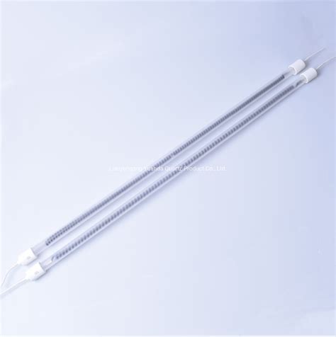 Frosted Quartz Round Head Carbon Fiber Ir Heating Element Lamp China