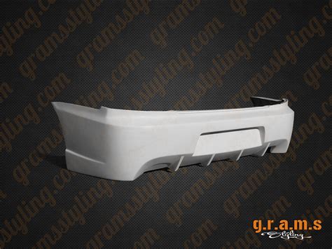 Mitsubishi Lancer Evo Rear Bumper With Diffuser Vii Viii Ix Body