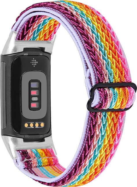 Aisports Compatible With Fitbit Charge Charge Strap Nylon For Women