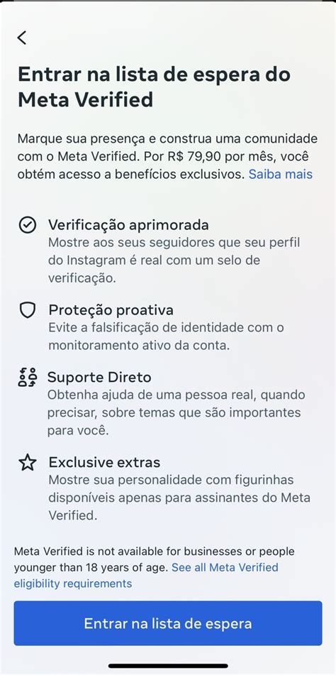 Katarina Bandeira on Twitter O preço do selo de verificado da Meta