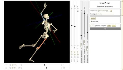 Interactive 3D Skeleton by Andy Barber - Experiments with Google