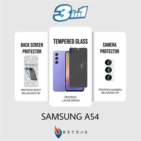 Jual Samsung A G Anti Gores Tempered Glass Garskin Hydrogel Front