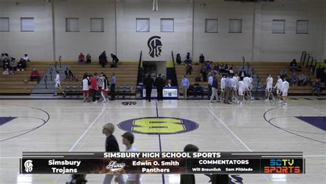 Simsbury Highschool Varsity Boys Basketball - January 10, 2023 : Simsbury Community Television ...