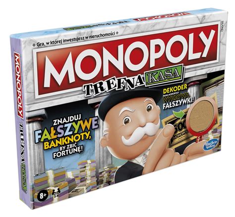 HASBRO Monopoly Trefna Kasa Gra Planszowa Niskie Ceny I Opinie W