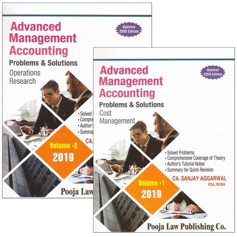 Pooja Law Publishing S Advanced Management Accounting Problems